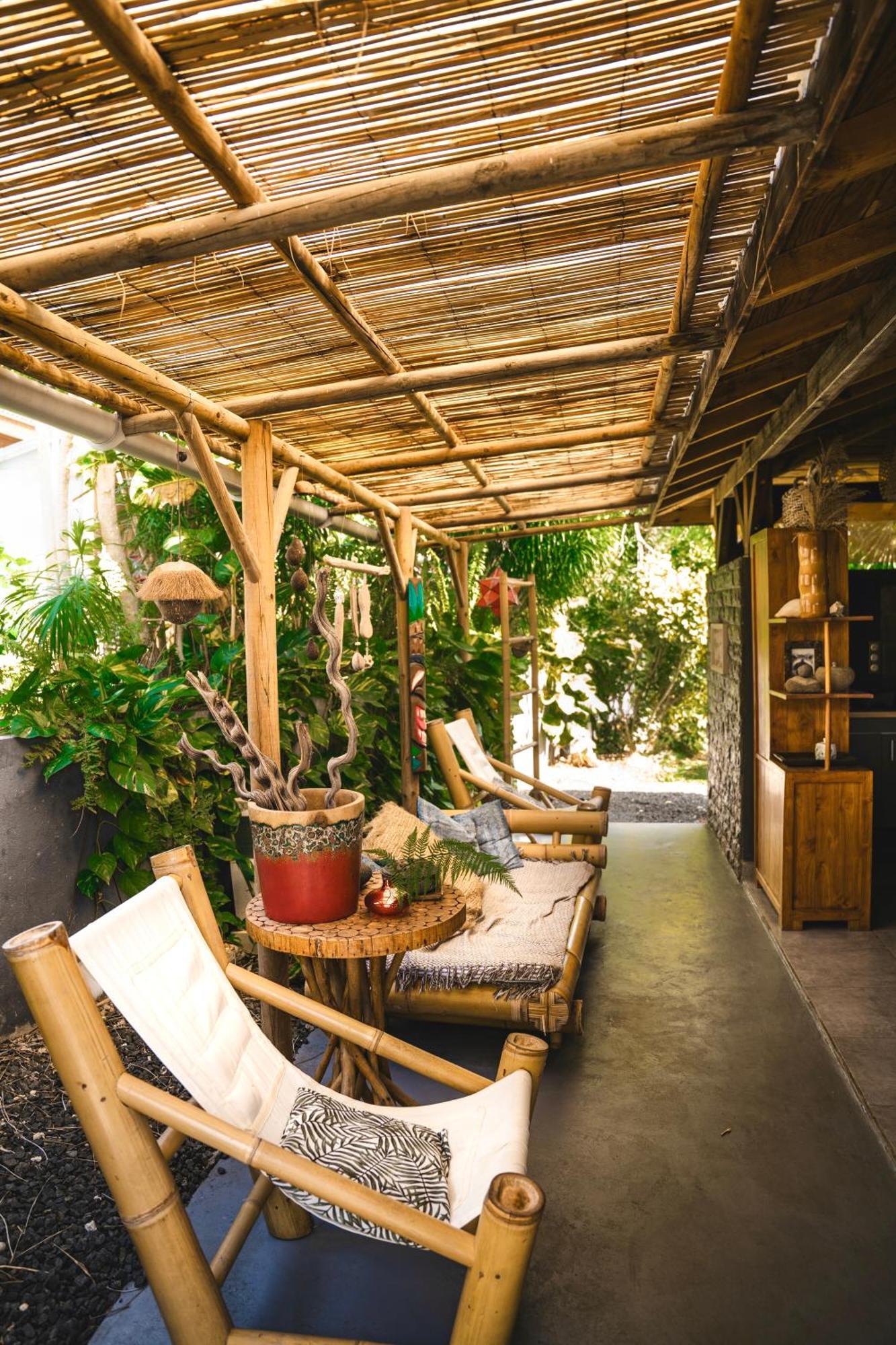 The Bluebamboo Hotel Le Moule Exterior foto