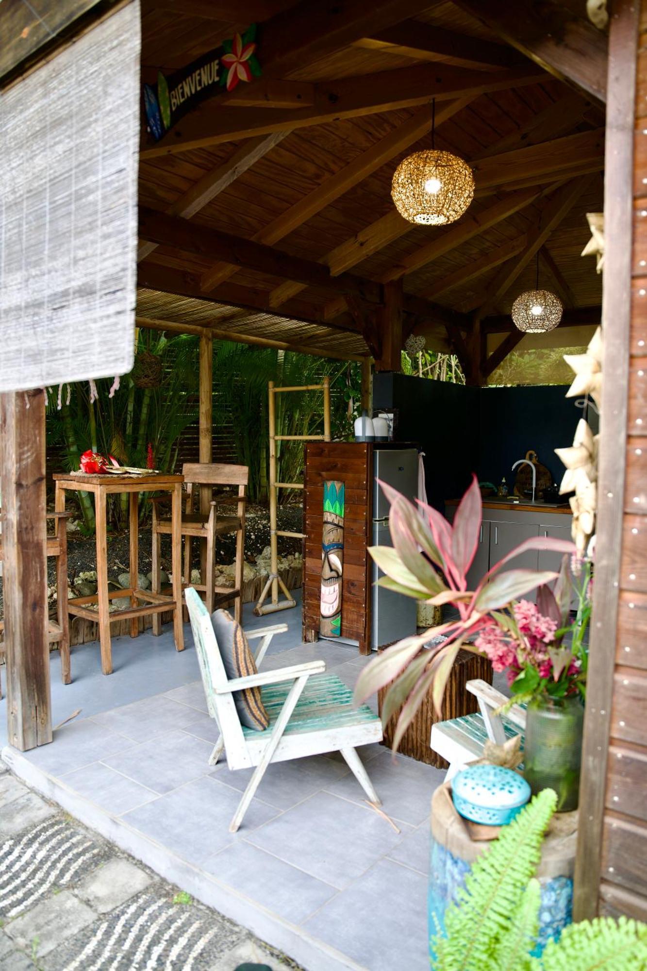 The Bluebamboo Hotel Le Moule Exterior foto